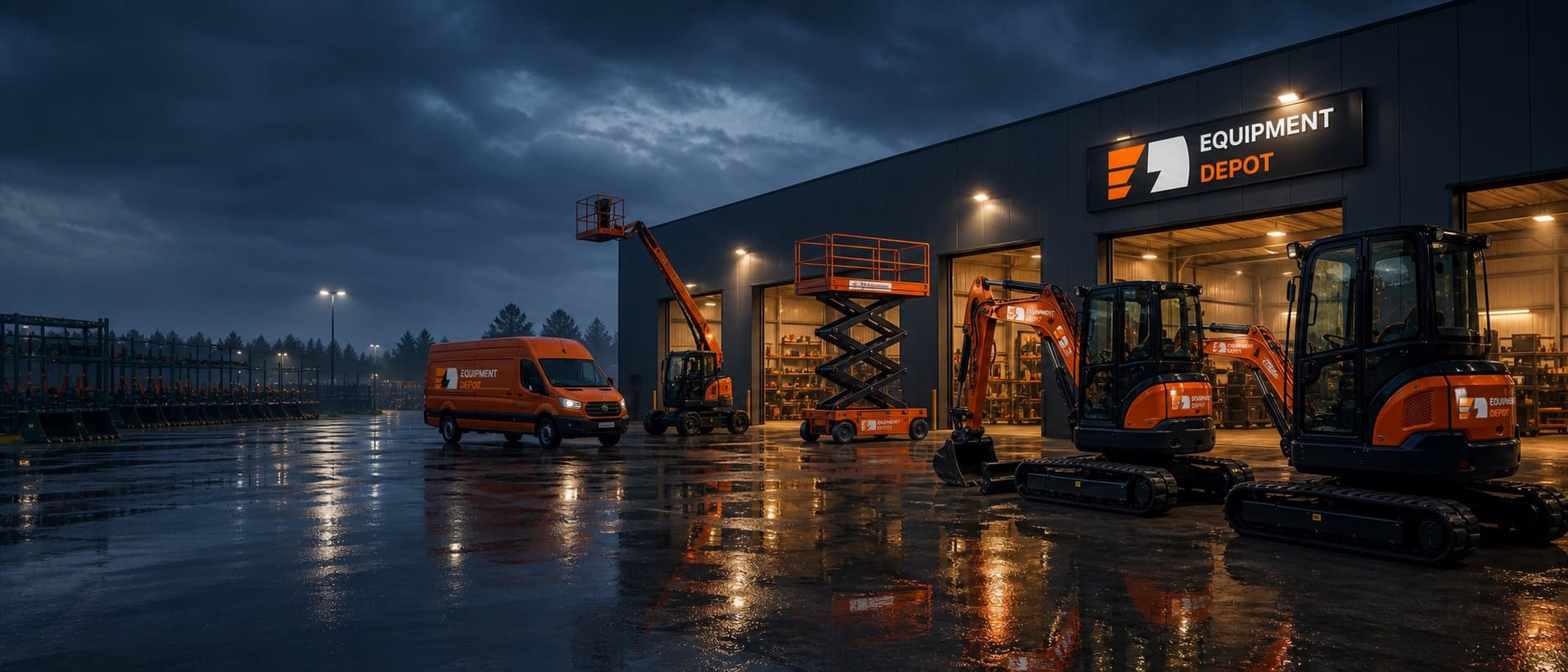 Baustellen- und Verkehrssicherung mieten – Equipment Depot